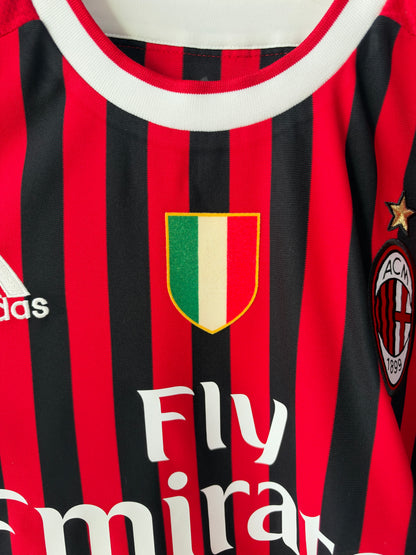 (M) AC Milan 2011-12 Home Shirt Ibrahimovic #11