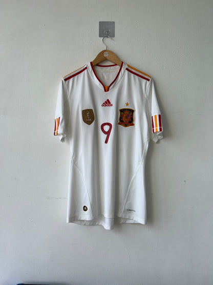 (M) Spain 2011-12 Away Shirt Torres #9