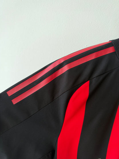 (M) AC Milan 2008-09 Home Player Version Shirt Ronaldinho #80