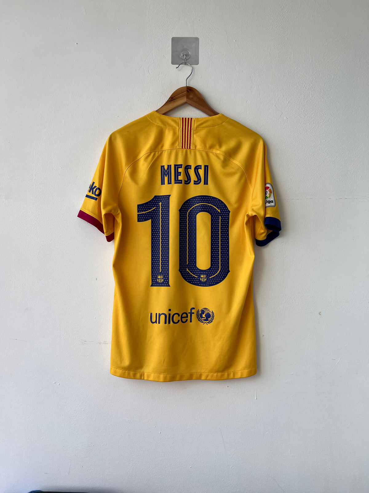 (M) Barcelona 2019-20 Away Shirt Messi #10