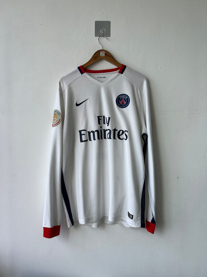(XL) PSG 2015-16 Away Long Sleeve Player Version Shirt Verratti #6