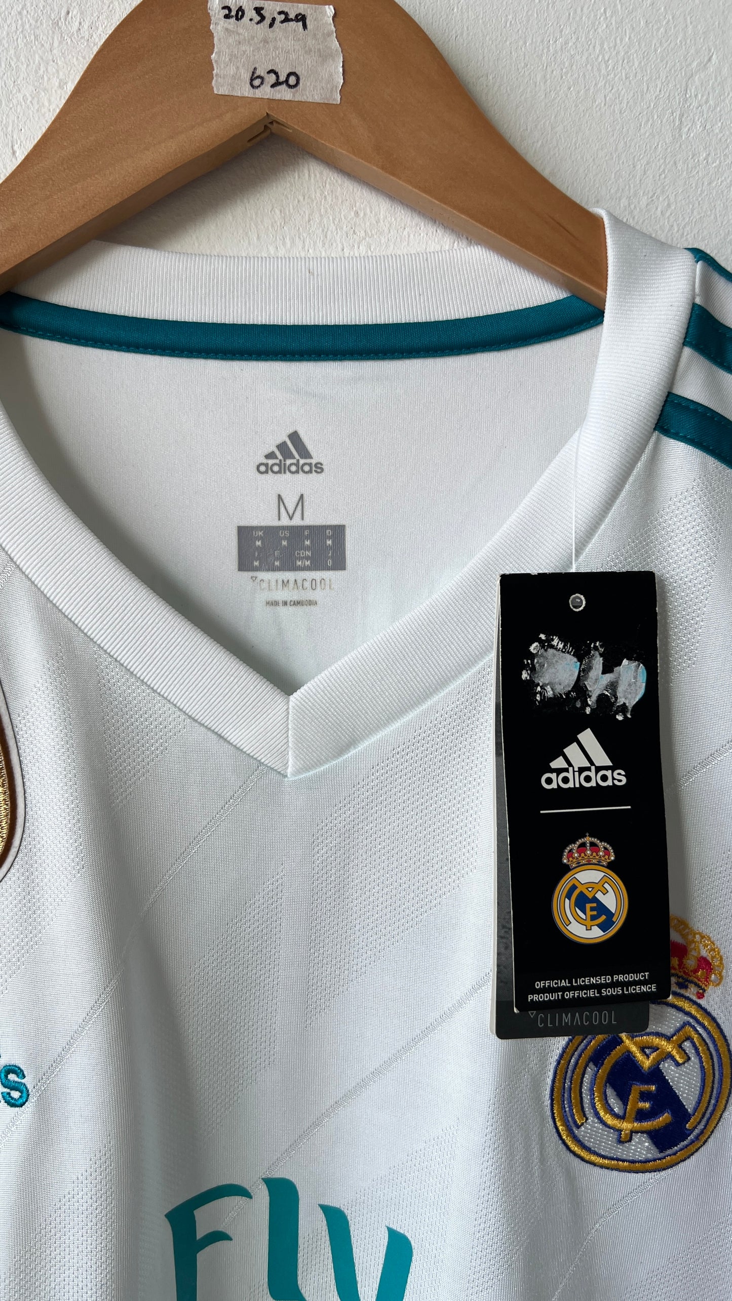 Real Madrid 2017-18 Home Shirt Ronaldo #7 (M) (Brand New)