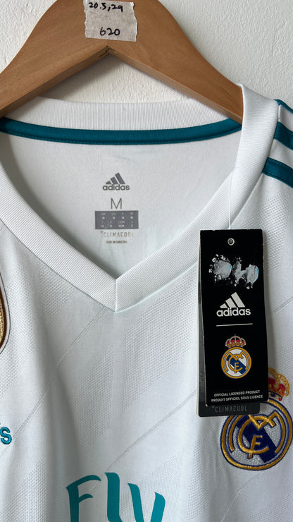 Real Madrid 2017-18 Home Shirt Ronaldo #7 (M) (Brand New)