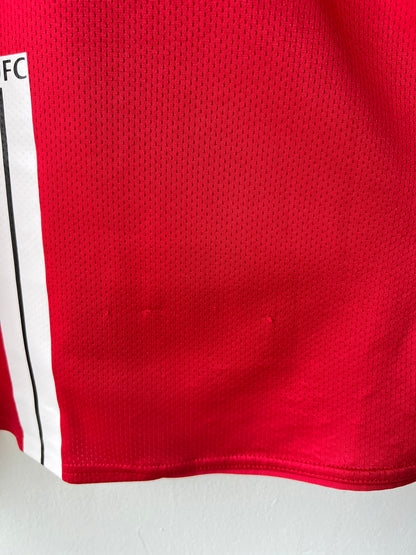 (XXL fits XL) Manchester United 2007-09 Home Shirt Vidic #15