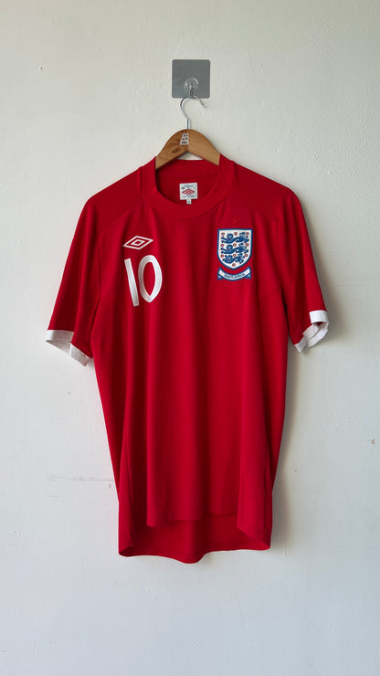 England 2010 Away World Cup Shirt Rooney #10 (L)