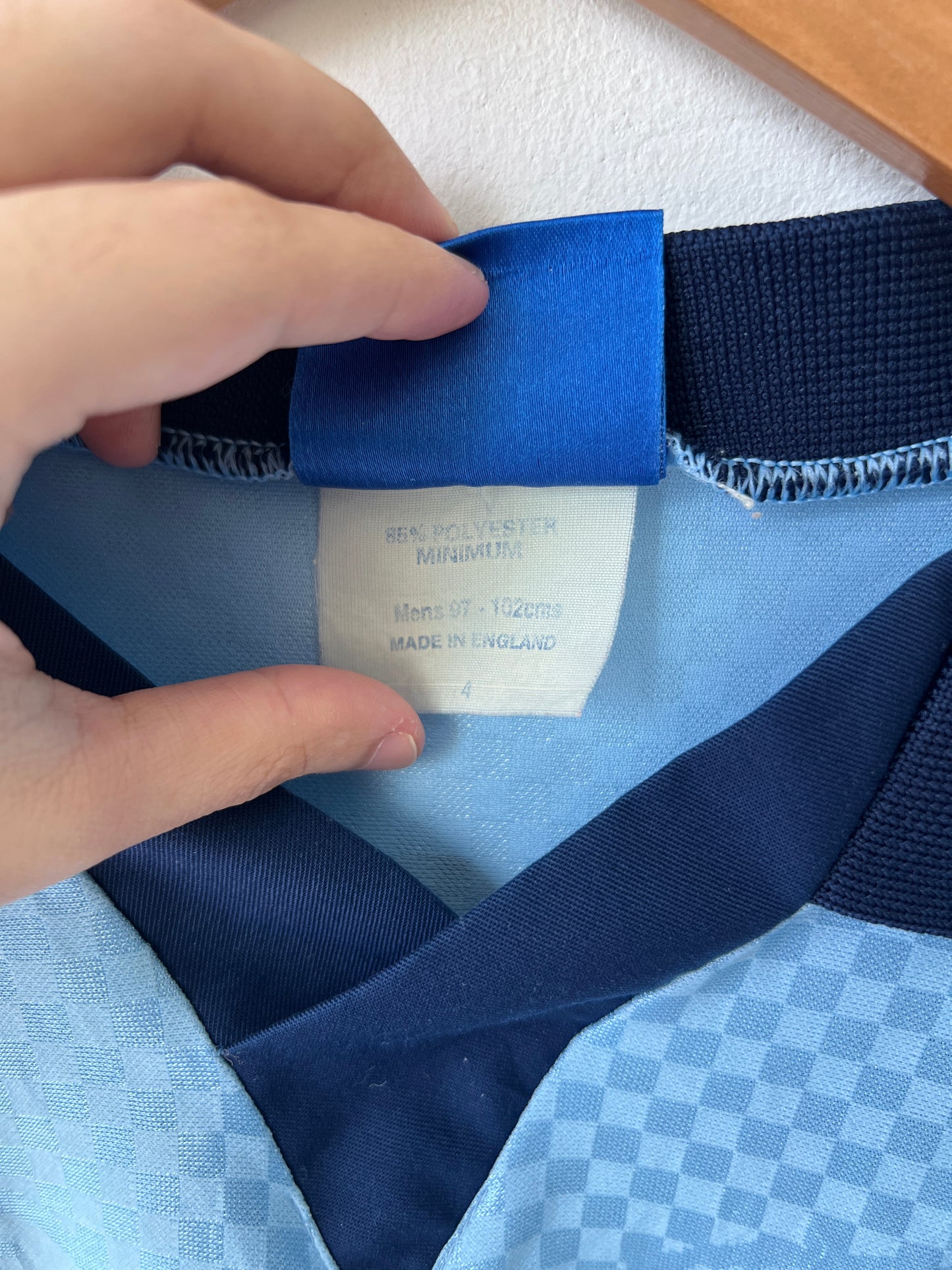 (M) Lazio 1995-96 Home Shirt Nesta #13