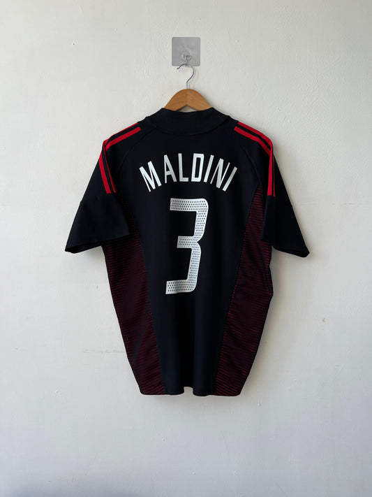(M fits L) AC Milan 2002-03 Third Shirt Maldini #3