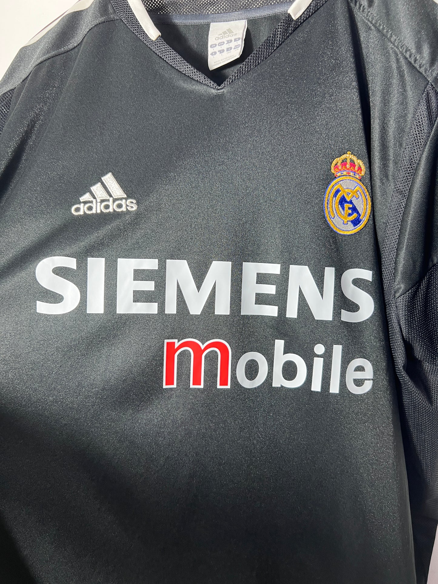 (L) Real Madrid 2004-05 Away Shirt Zidane #5