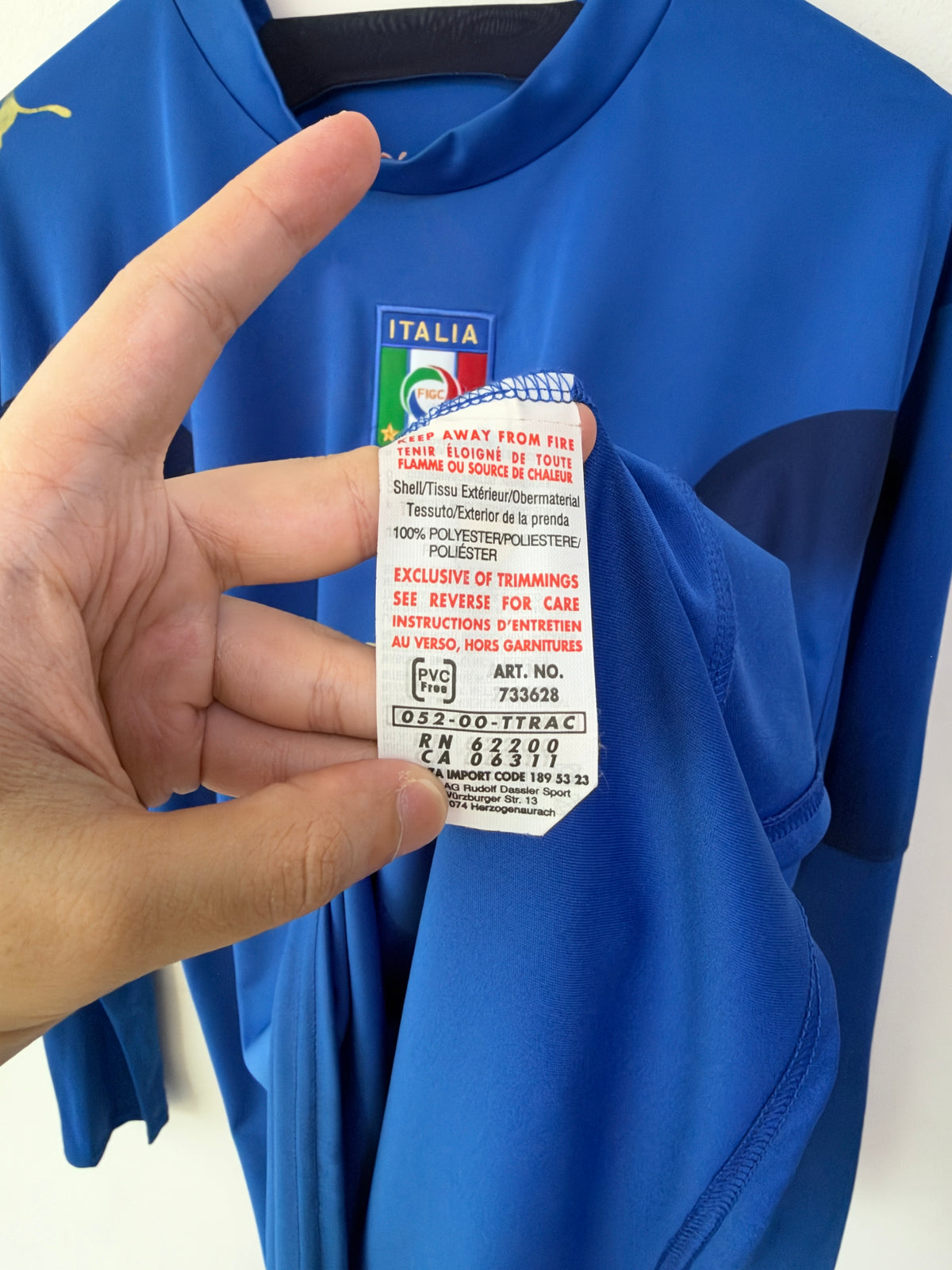 (XL) Italy 2006-07 Home Long Sleeve Shirt Del Piero #7