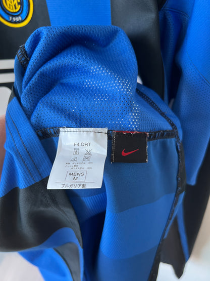 (M) Inter Milan 2004-05 Home Long Sleeve Materazzi #23