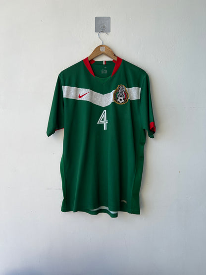 (L) Mexico 2006-07 Home Shirt R. Marquez #4