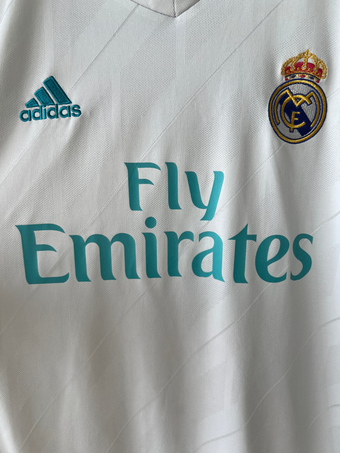 (L) Real Madrid 2017-18 Home Shirt Ronaldo #7