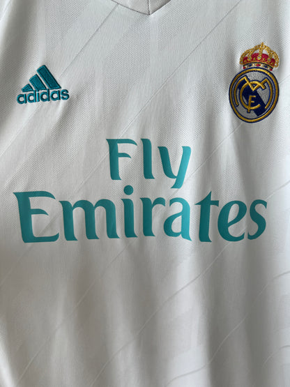 (L) Real Madrid 2017-18 Home Shirt Ronaldo #7