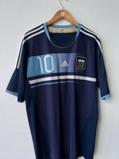 (XL) Argentina 2011-12 Away Shirt Messi #10
