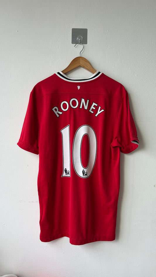 Manchester United 2011-12 Home Shirt Rooney #10 (XL)