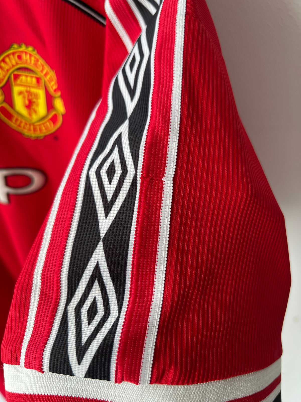 (XL) Manchester United 1998-00 Home Shirt Beckham #7