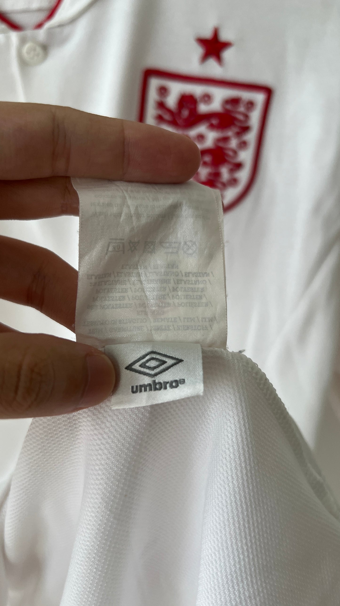 England 2012-13 Home Shirt Walcott #7 (L)