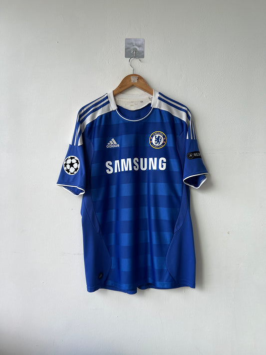 (L) Chelsea 2011-12 Home Shirt Drogba #11