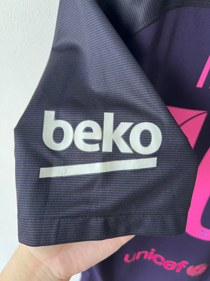 (M) Barcelona 2016-17 Away Shirt Messi #10