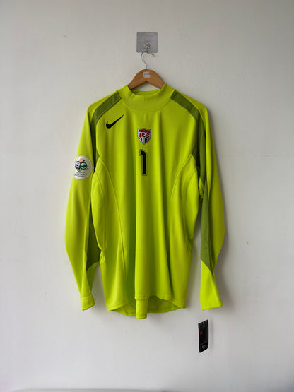 (L) USA 2004-05 GK Shirt Friedel #1 (NEW) (USMNT)