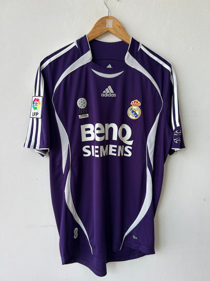 (M fits L) Real Madrid 2006-07 Third Shirt Ronaldo #9
