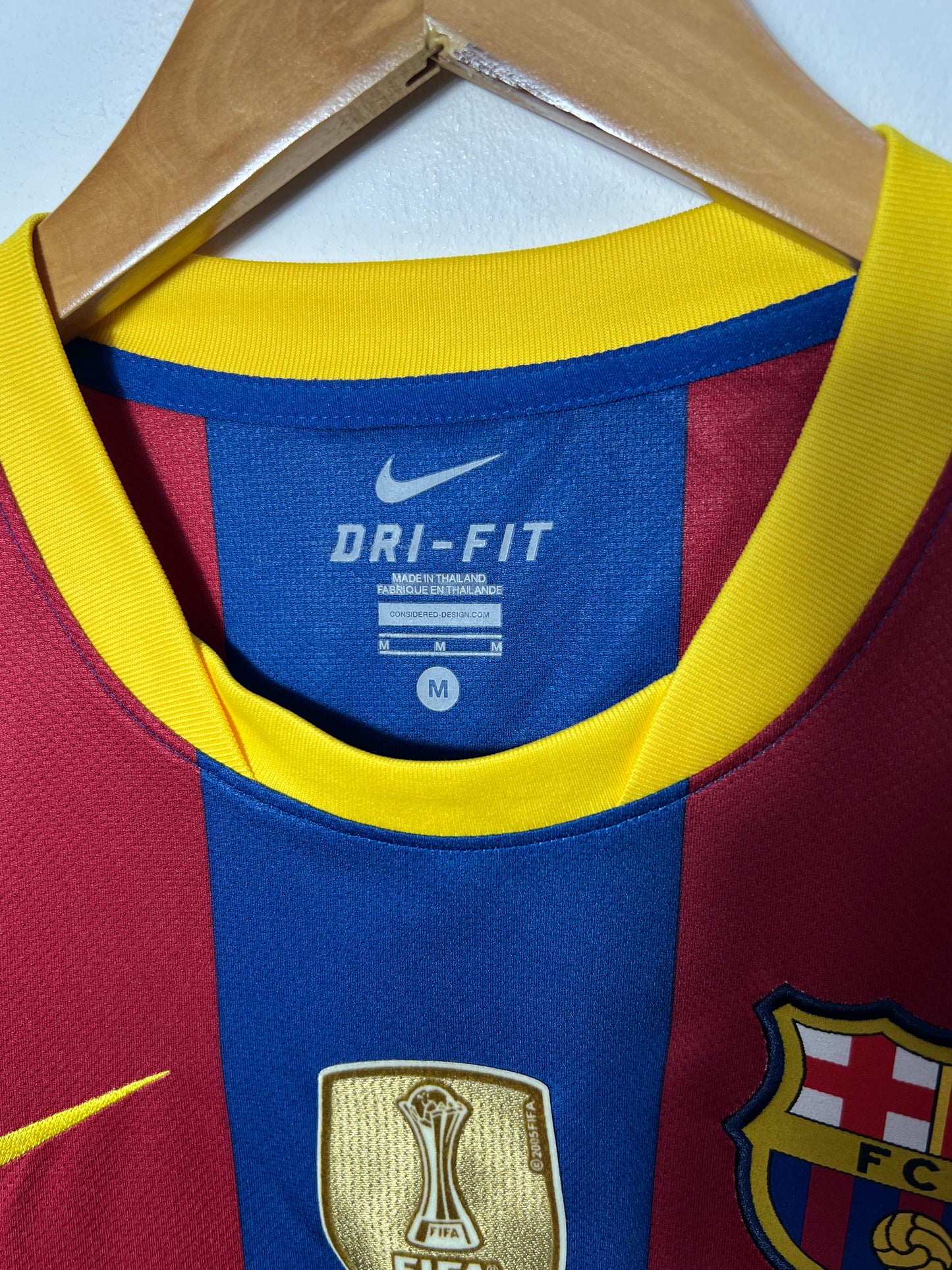 (M) Barcelona 2010-11 Home Long Sleeve Shirt Messi #10