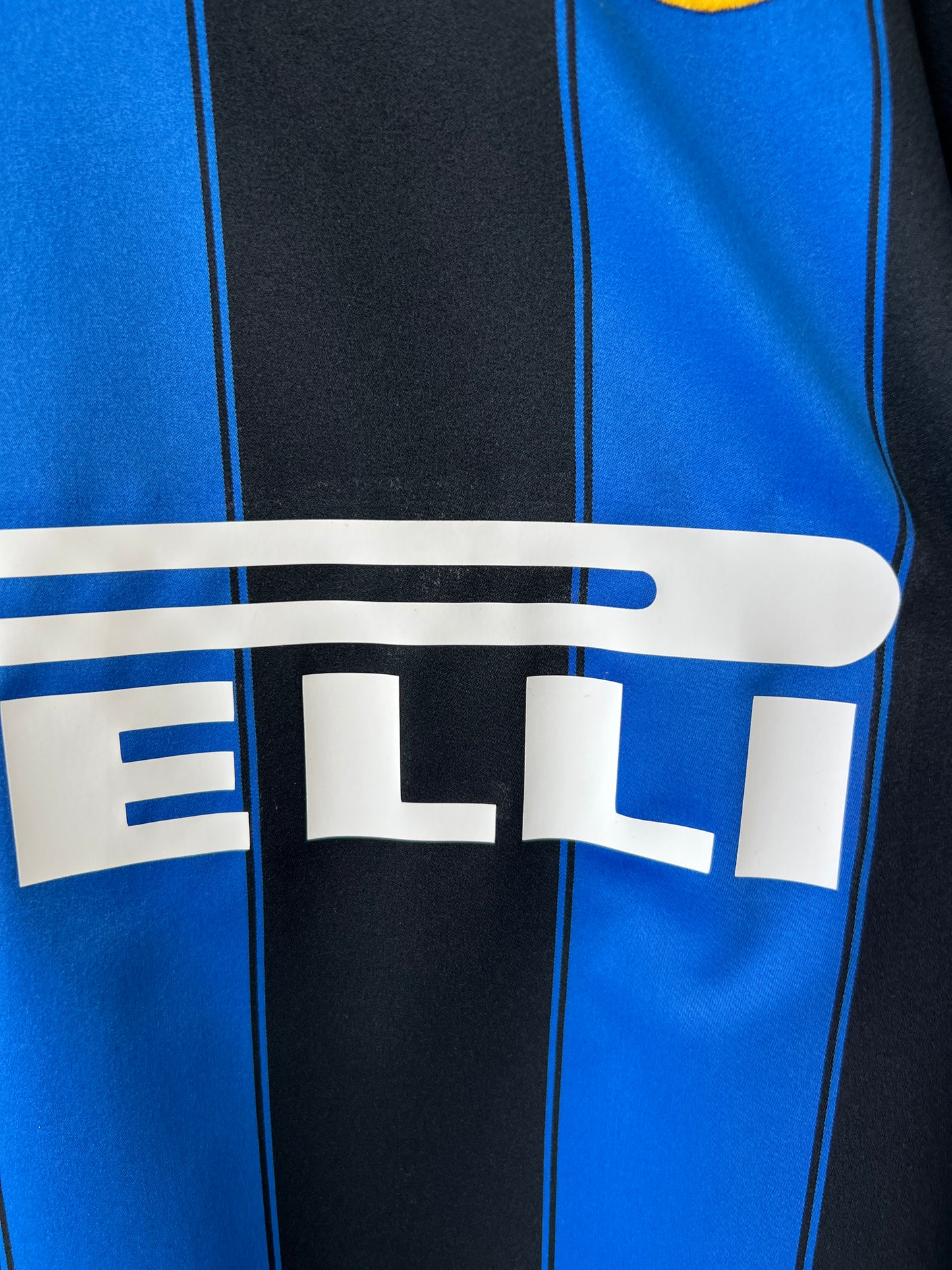 (M) Inter Milan 2003-04 Home Long Sleeve Shirt Recoba #20