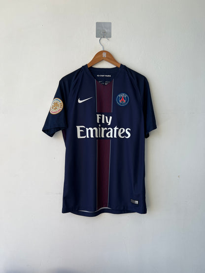 (M) PSG 2016-17 Home Shirt T. Silva #2