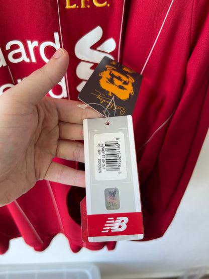 Liverpool 2019-20 Home Long Sleeve Shirt M. Salah #11 (NEW) (XL)
