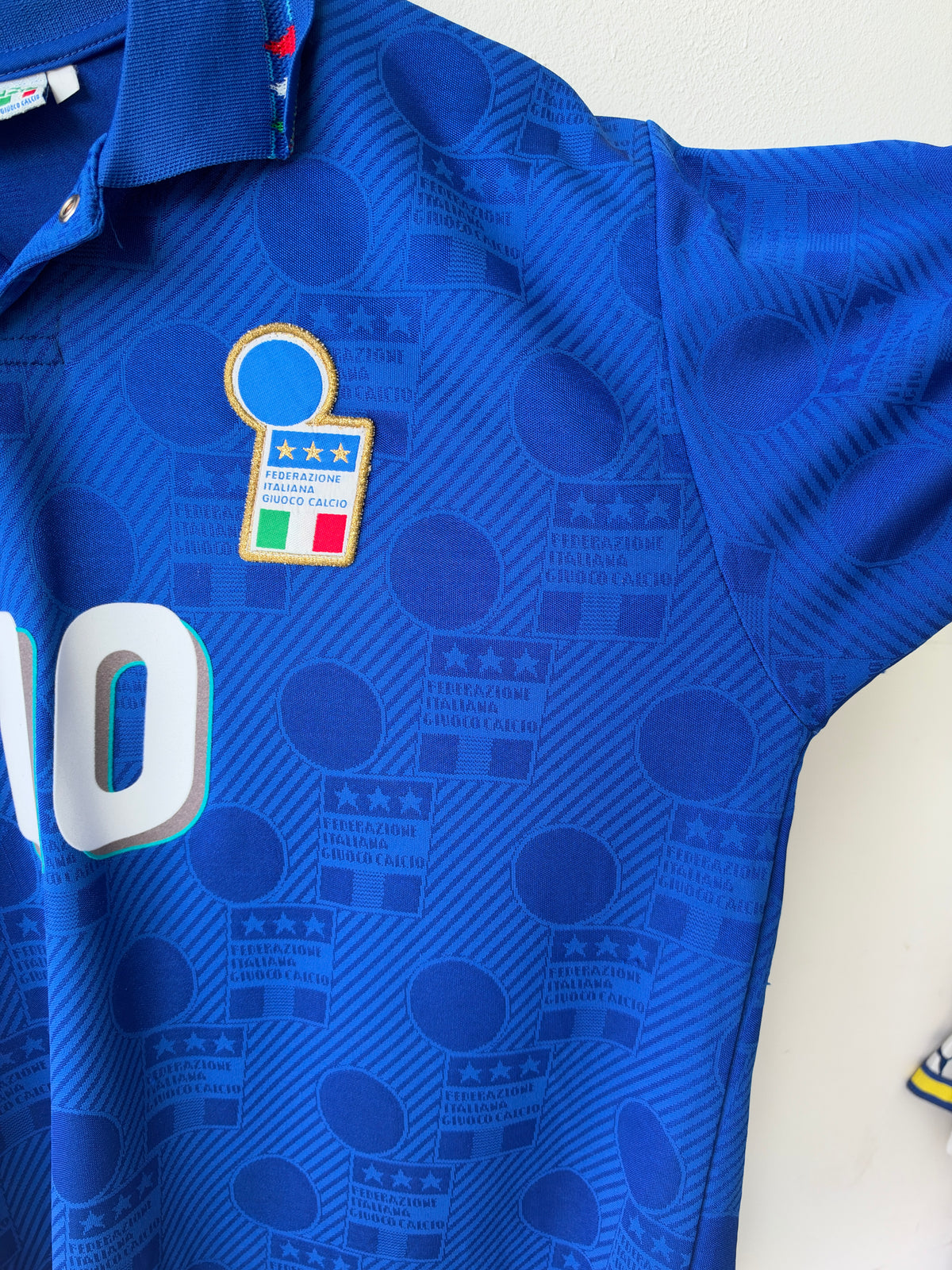 (L) Italy 1994 Home Shirt R. Baggio #10