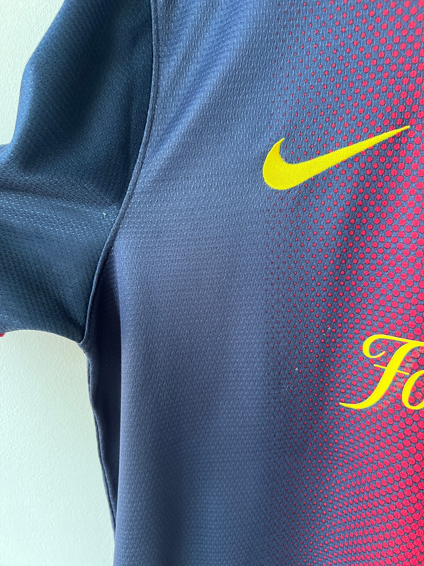 (L) Barcelona 2012-13 Home Shirt A. Iniesta #8