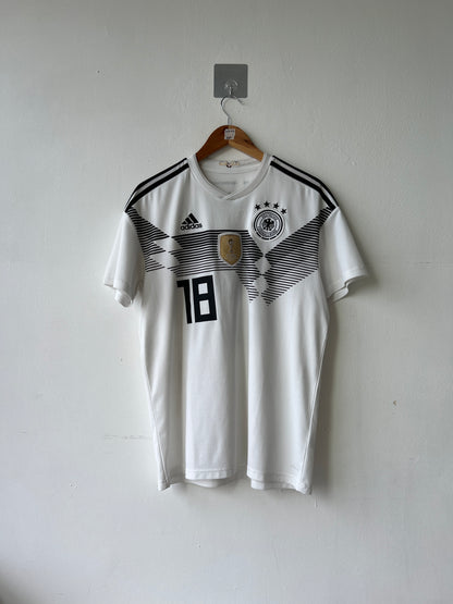 (L) Germany 2018-19 Home Shirt Kimmich #18