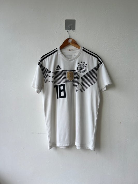 (L) Germany 2018-19 Home Shirt Kimmich #18