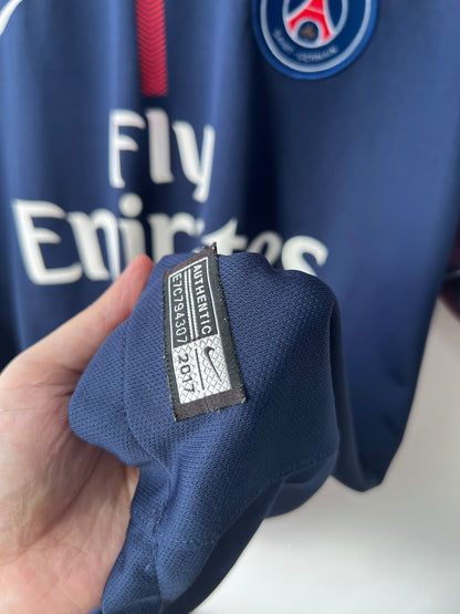 (XL) PSG 2017-18 Home Shirt Mbappe #29