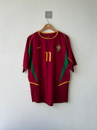 (L) Portugal 2002-04 Home Shirt C. Ronaldo #11