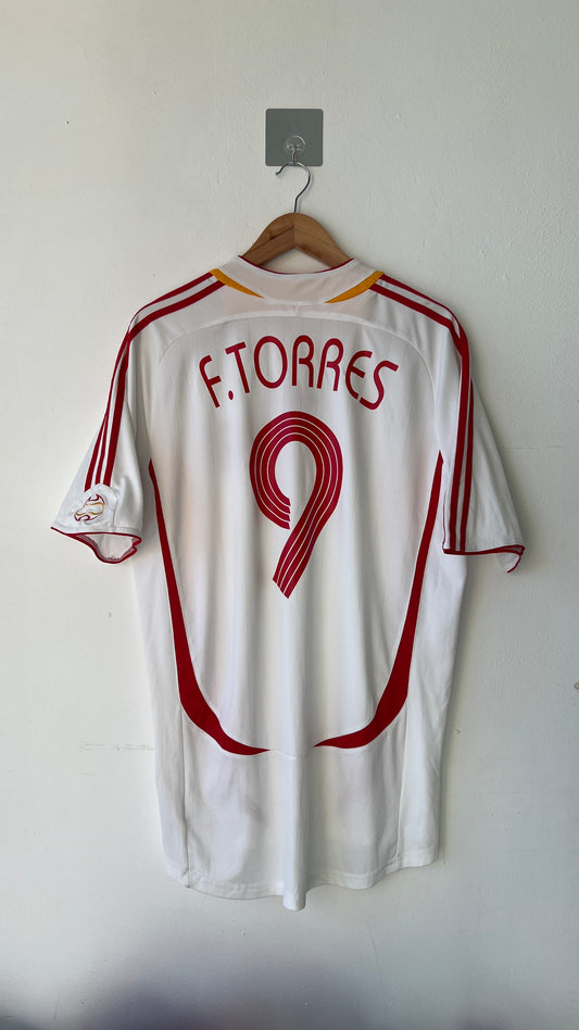 Spain 2006-07 Away Shirt F. Torres #9 (L)