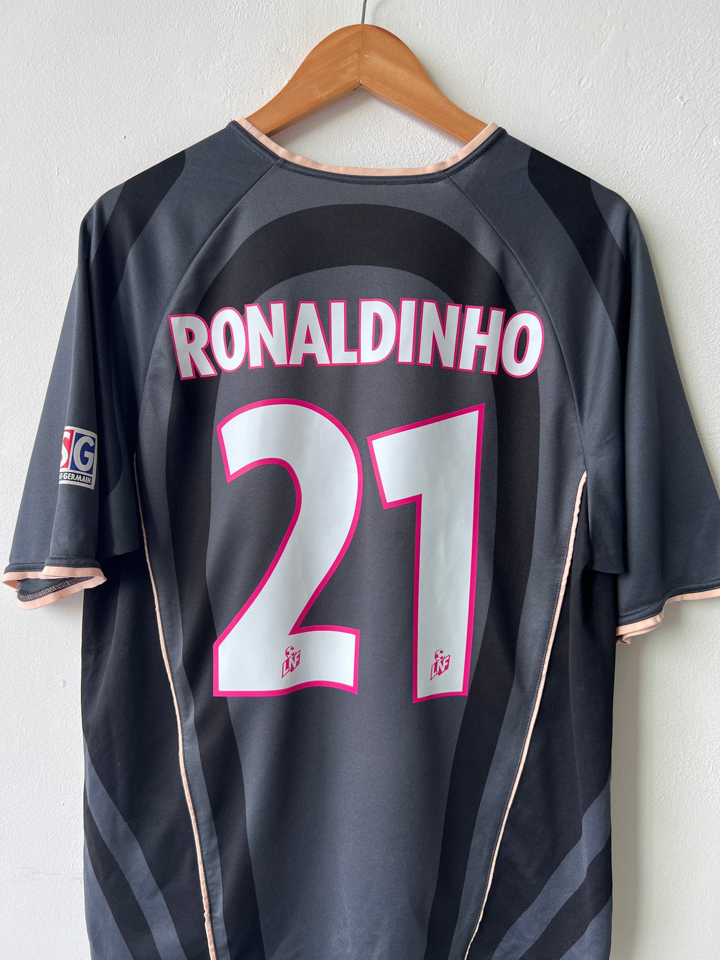 (M) PSG 2001-02 Third Shirt Ronaldinho #21