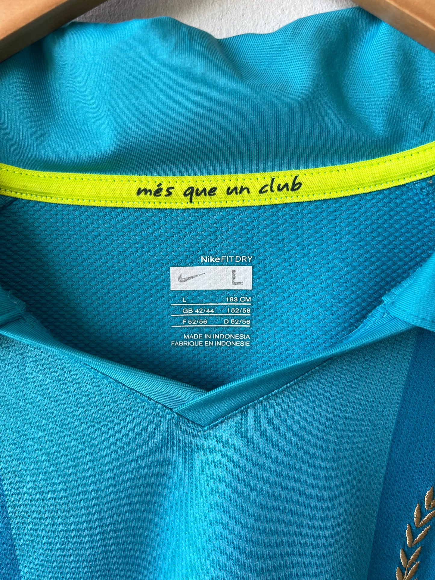 (L) Barcelona 2007-09 Away Shirt Messi #19