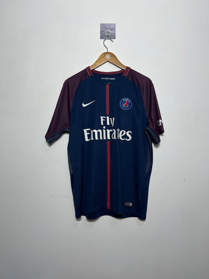 (L) PSG 2017-18 Home Shirt Neymar Jr. #10