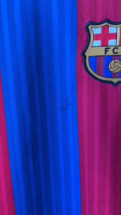 Barcelona 2016-17 Home Shirt A. Iniesta #8 (M)