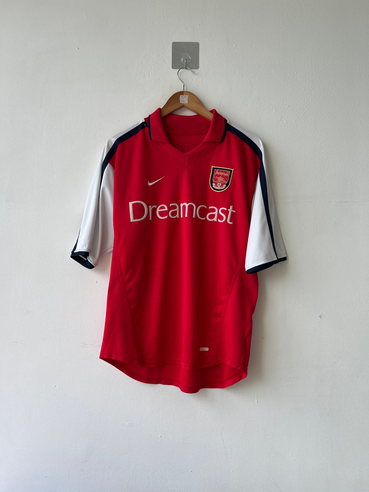 (M) Arsenal 2000-02 Home Shirt Henry #14
