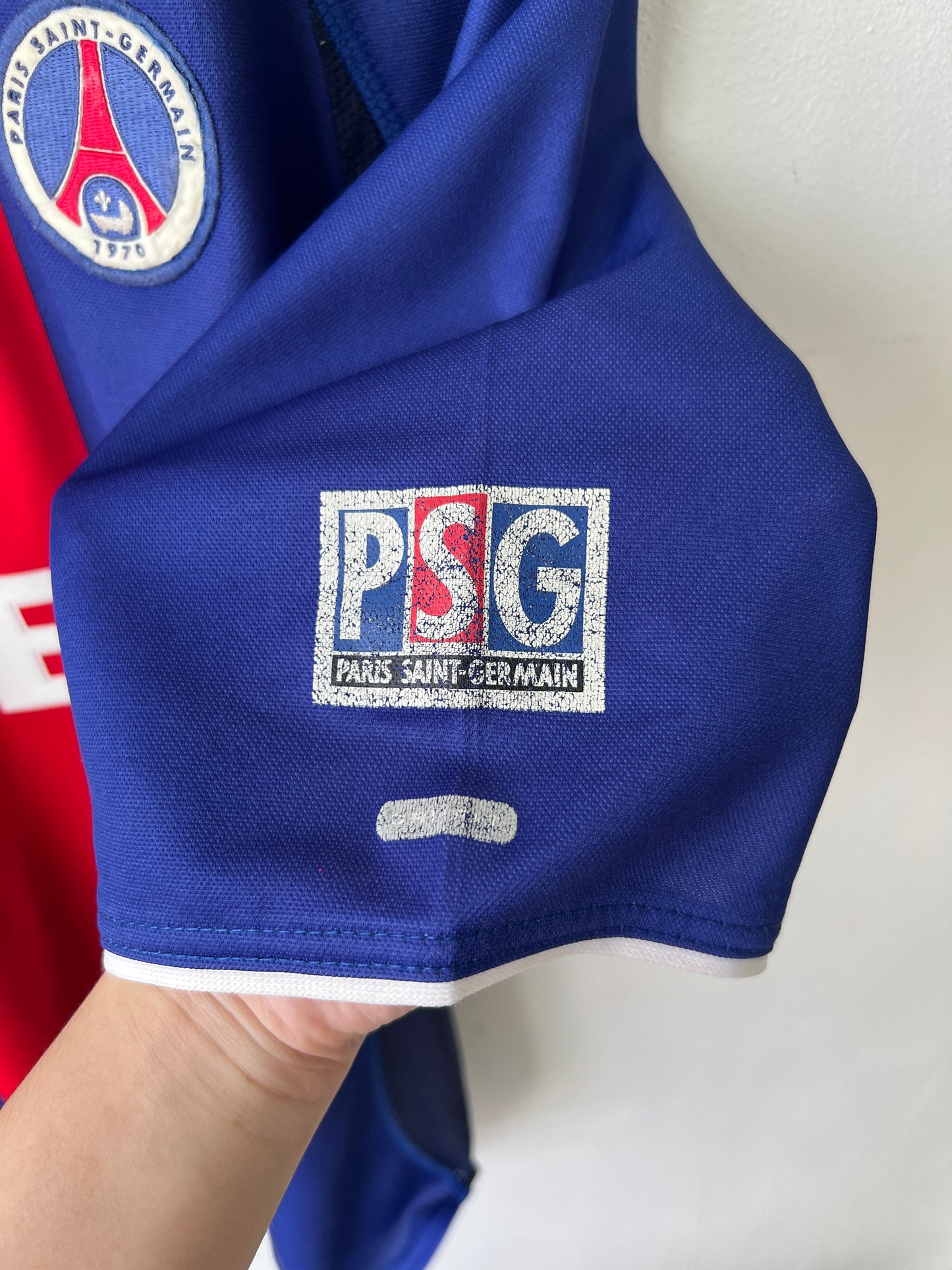(L) PSG 2000-01 Home Shirt Okocha #10