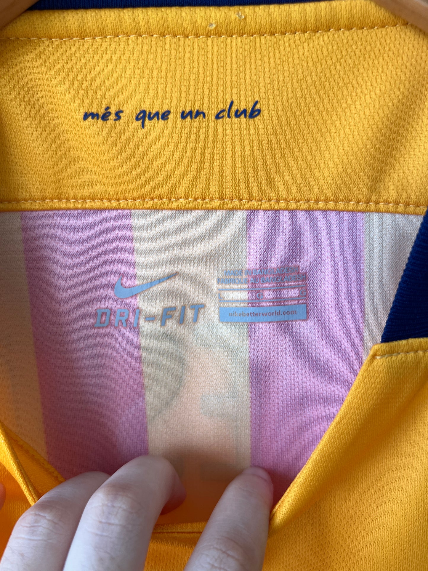 (L) Barcelona 2015-16 Away Shirt Messi #10