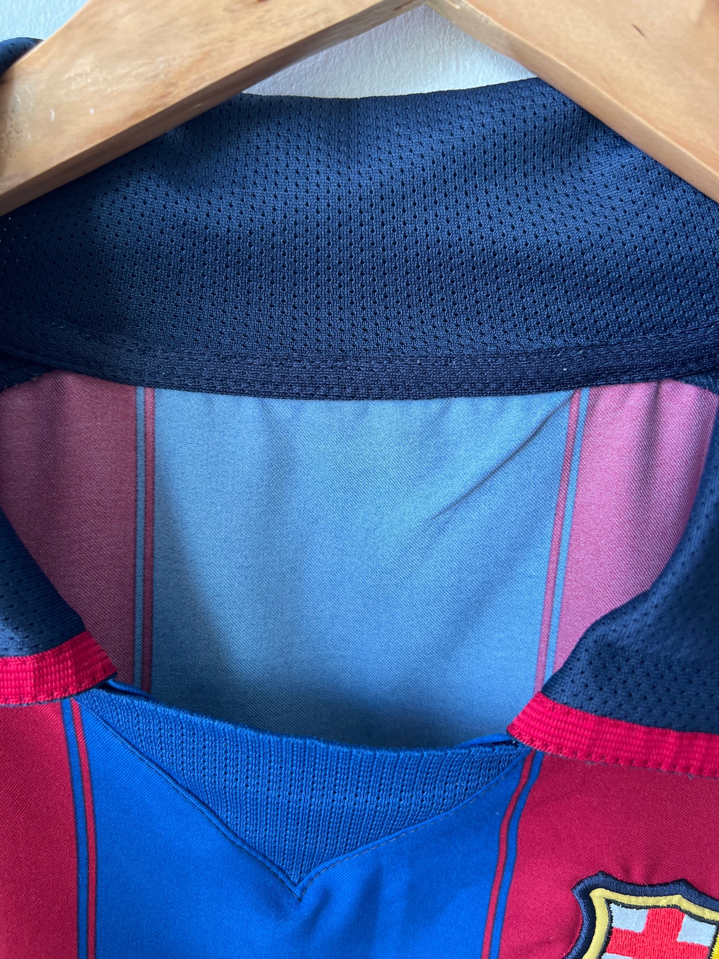 (L) Barcelona 2003-04 Home Shirt Ronaldinho #10