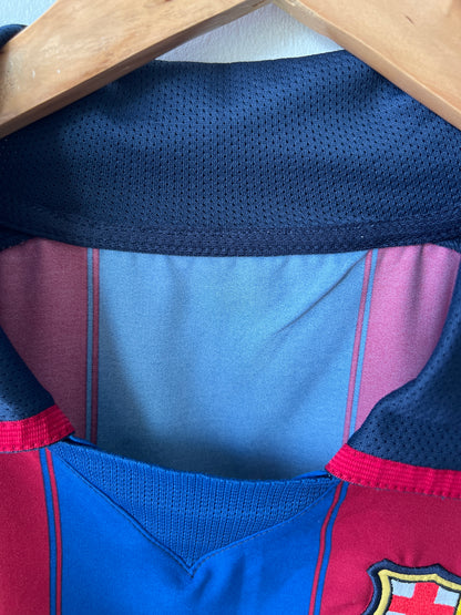 (L) Barcelona 2003-04 Home Shirt Ronaldinho #10