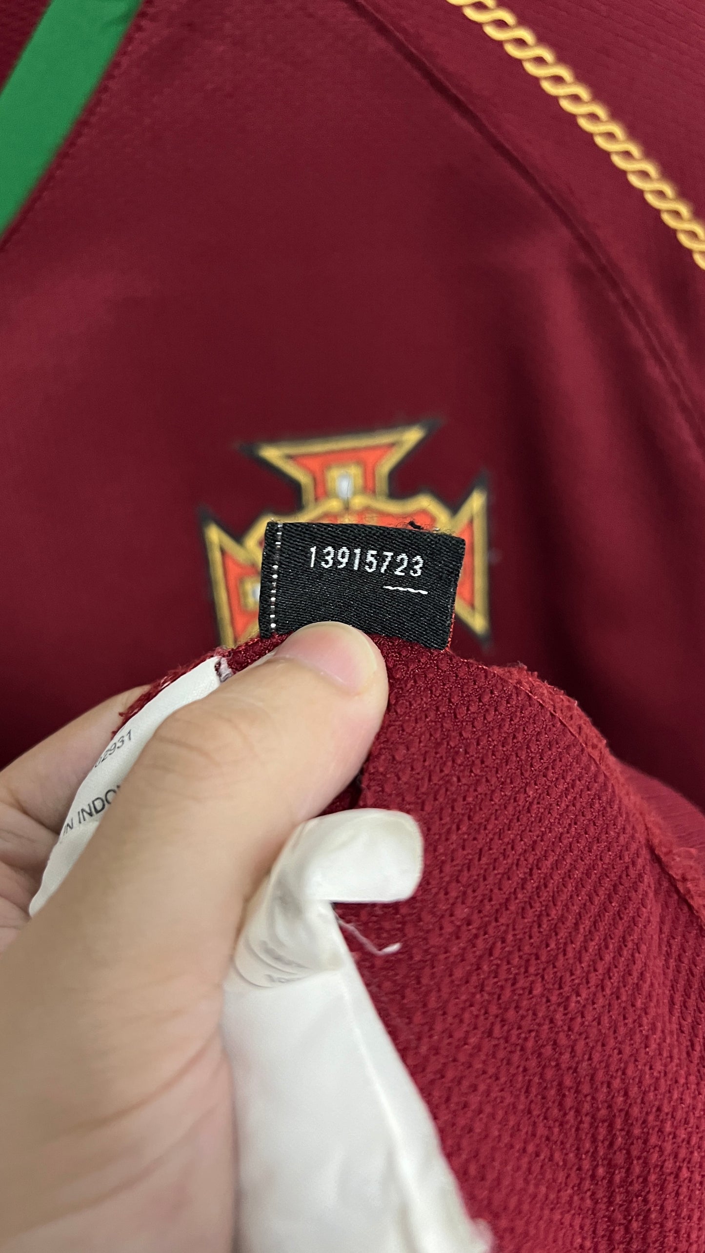 Portugal 2006-08 Home Shirt C. Ronaldo #17 (L)