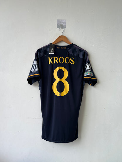 (M) Real Madrid 2023-24 Away Shirt Kroos #8 (NEW)