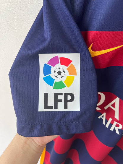 (L) Barcelona 2015-16 Home Shirt Messi #10 (NEW)