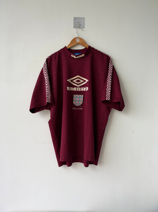 (XL) England 1998 Training Shirt Umbro