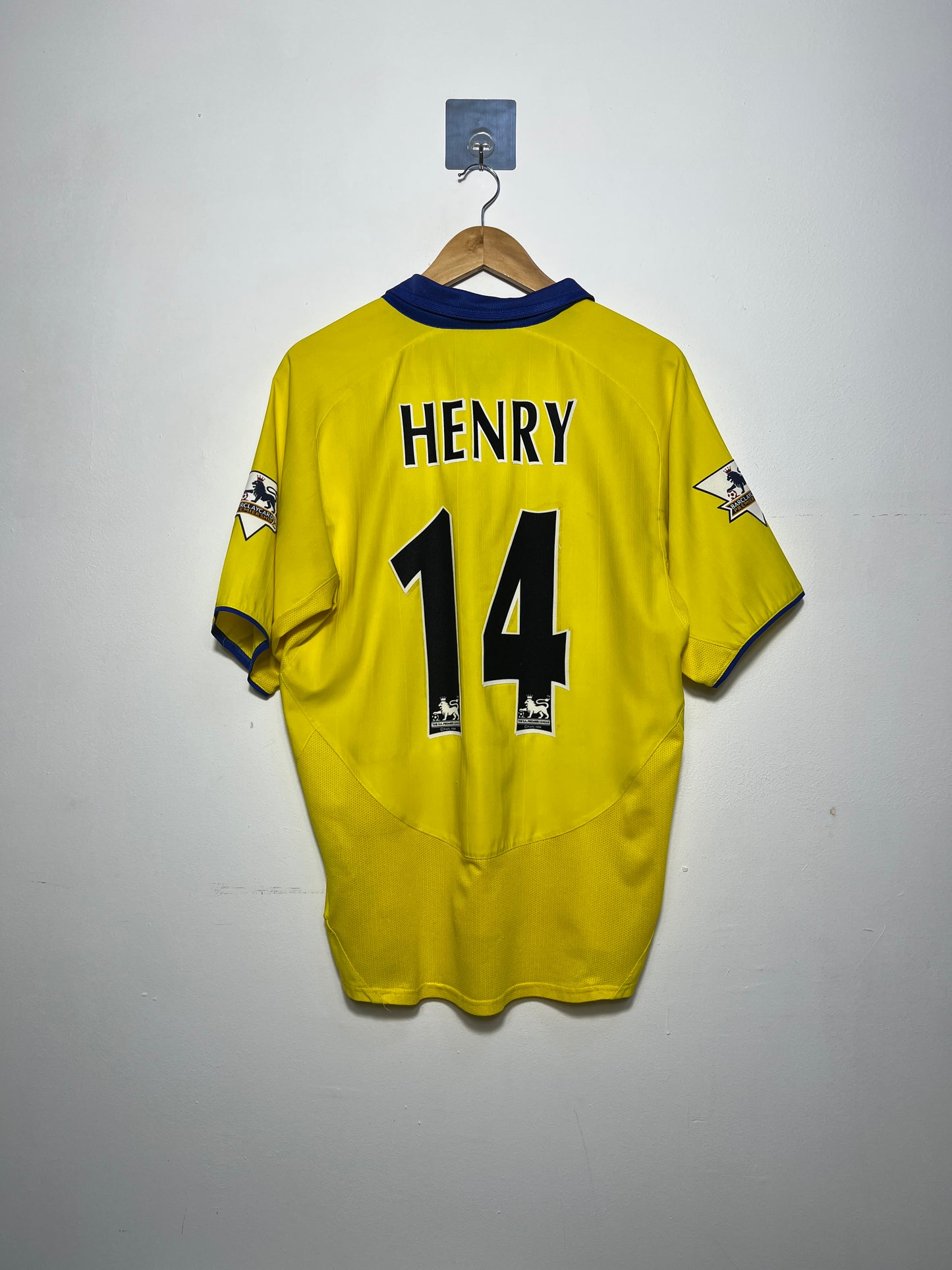 (M) Arsenal 2003-04 Away Shirt Henry #14